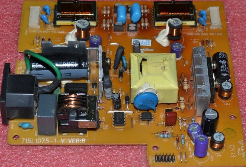 Original Power Supply Board Monitor ViewSonic vx715 715L1075-1-V